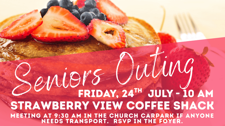 Banner Image for the Seniors Outing event at Caboolture Baptist Church
