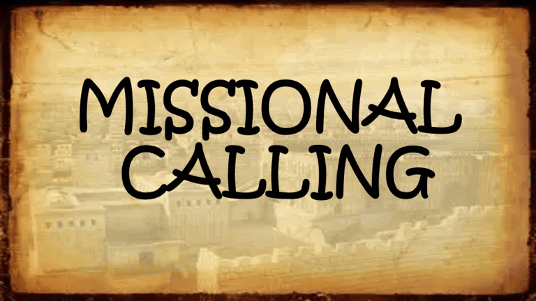Missional Calling Banner Image
